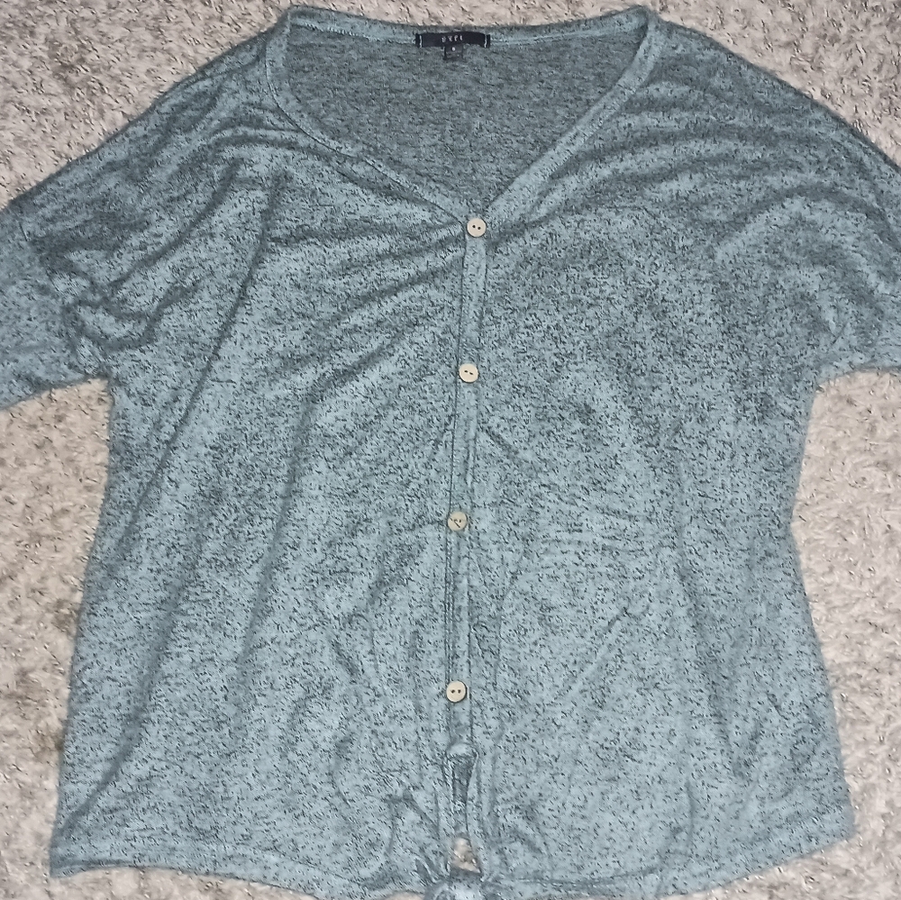 Gyft Sweater Size Small‎ Multicolor Stretchy Spandex Casual Mom Design Boutique